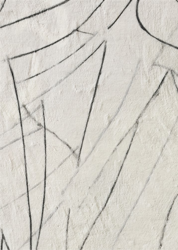 Lignes noires abstraites - Alma