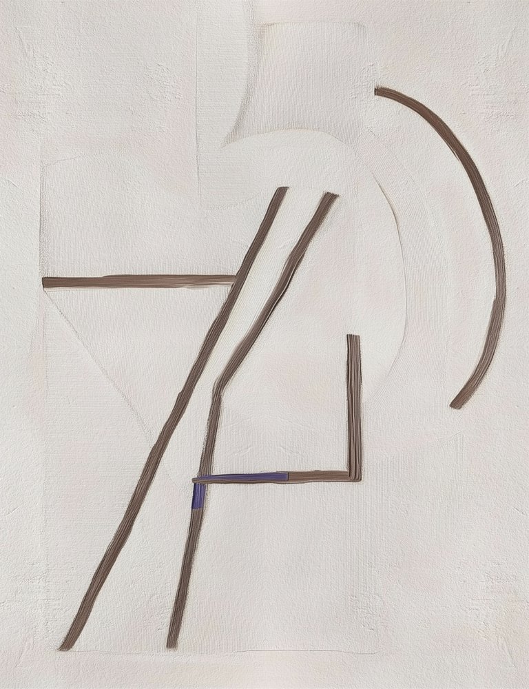 Composition géométrique abstraite - Alma