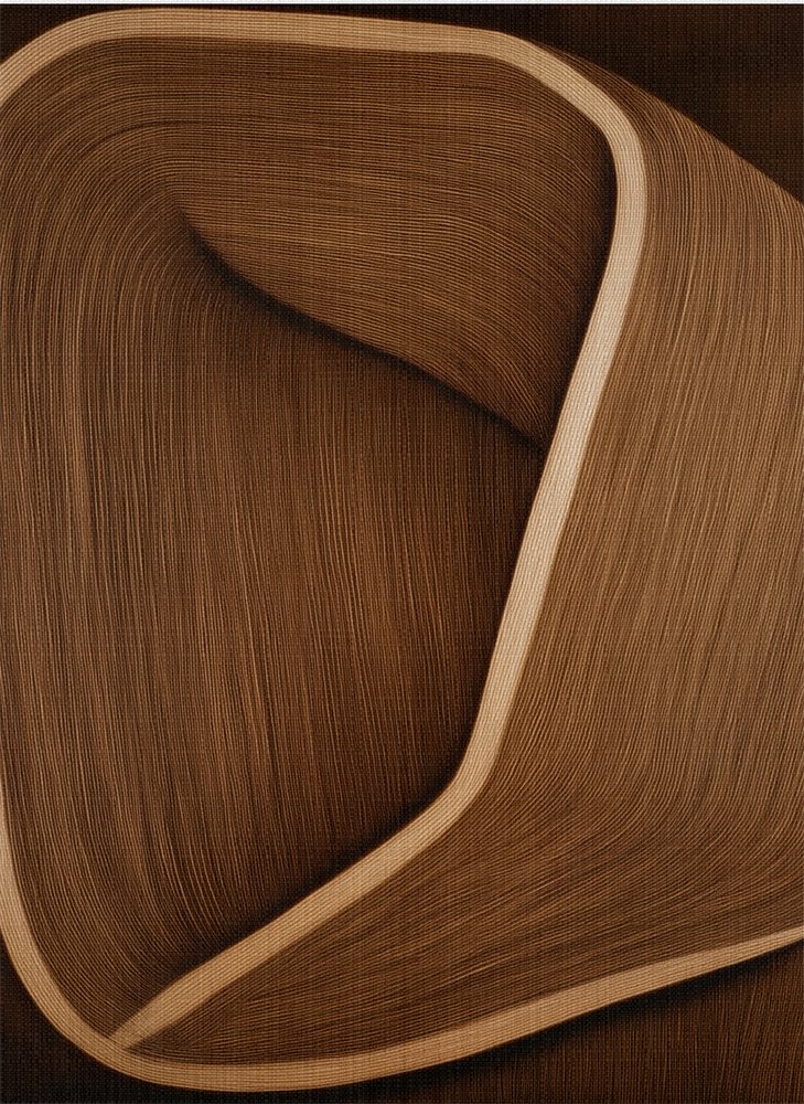 Lignes caramel II - Alma