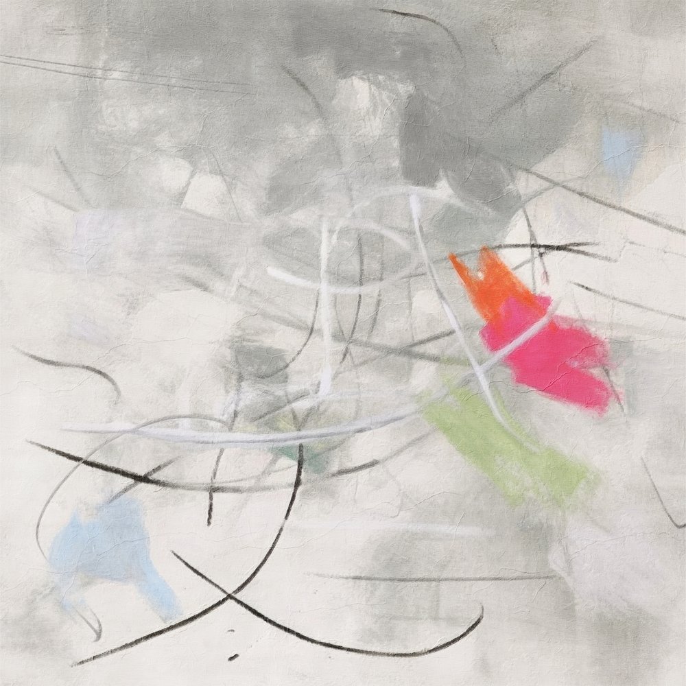 Flux abstrait coloré - Alma