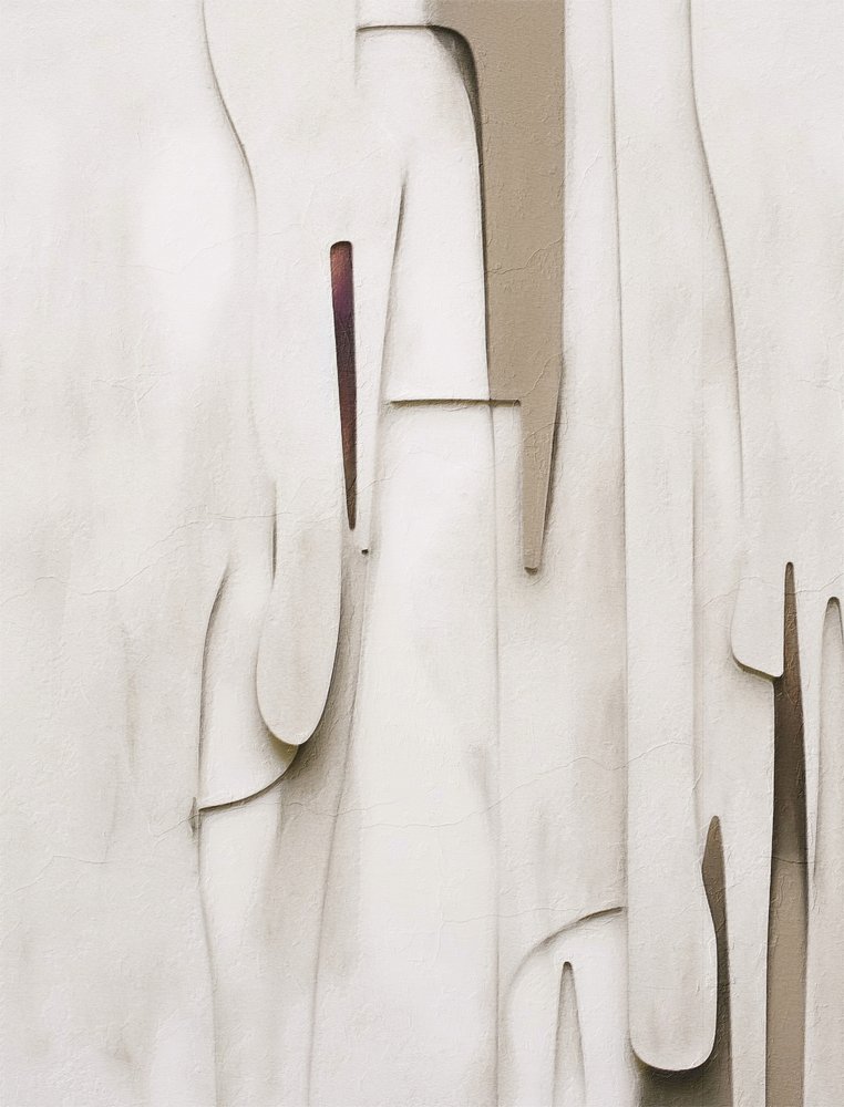 Formes abstraites superposées - Alma