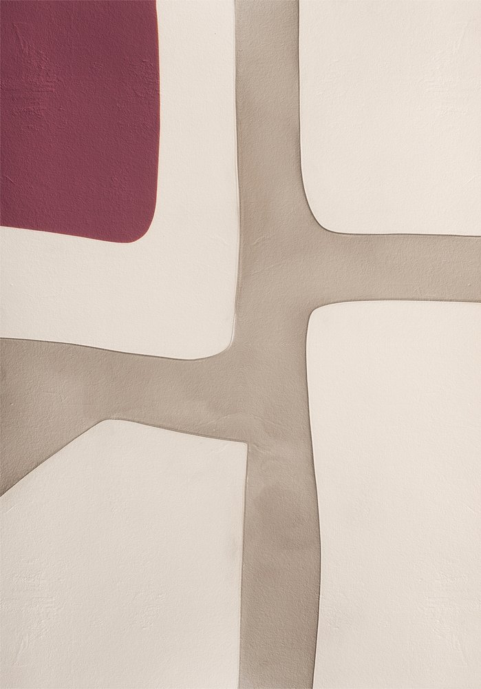 Géométrie abstraite sereine - Alma