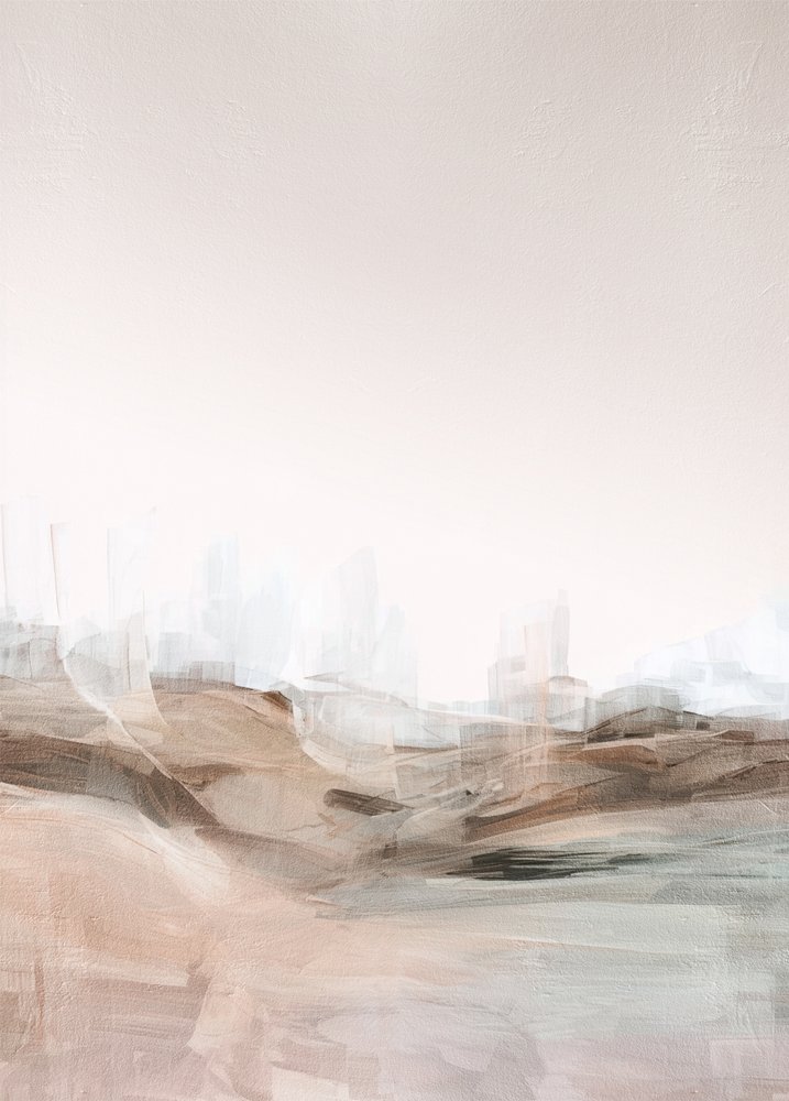 Paysage neutre et doux - Alma