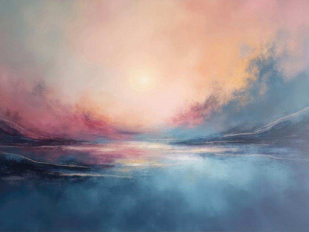 Paysage pastel onirique - Alpenglow Workshop