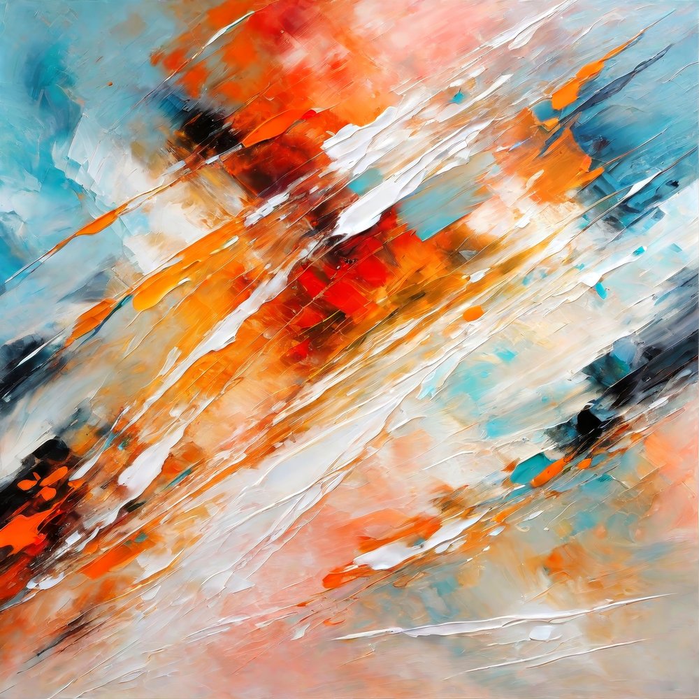 Abstrait moderne et dynamique - Alpenglow Workshop
