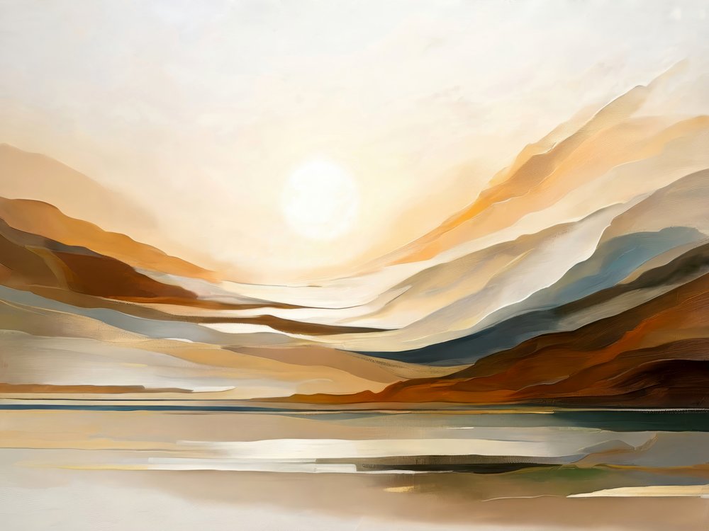 Paysage « Golden Horizon » - Alpenglow Workshop