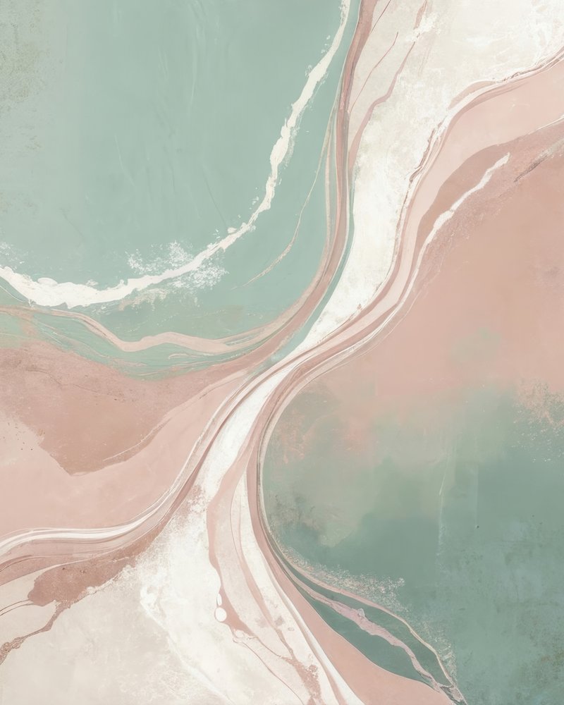 Marbre vert et rose - Alpenglow Workshop