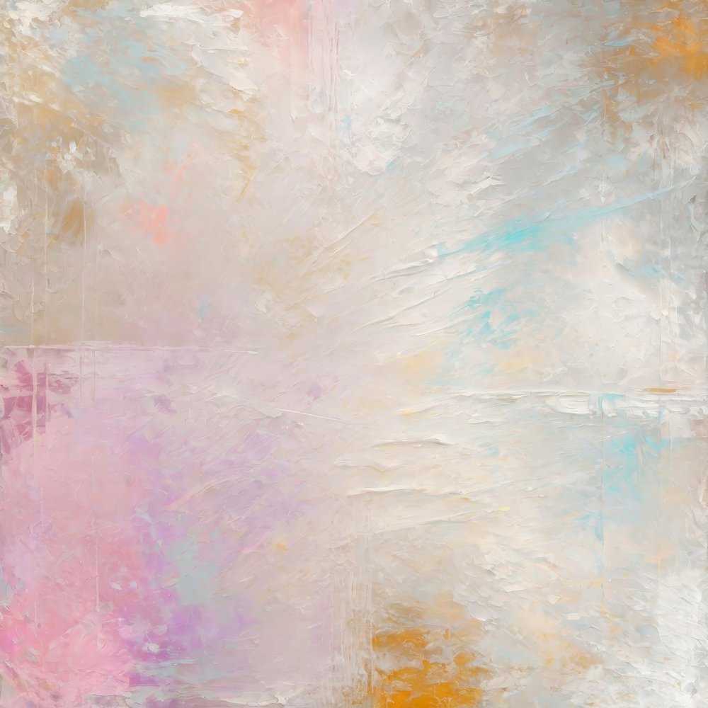 Abstraction aux pastels tendres - Alpenglow Workshop