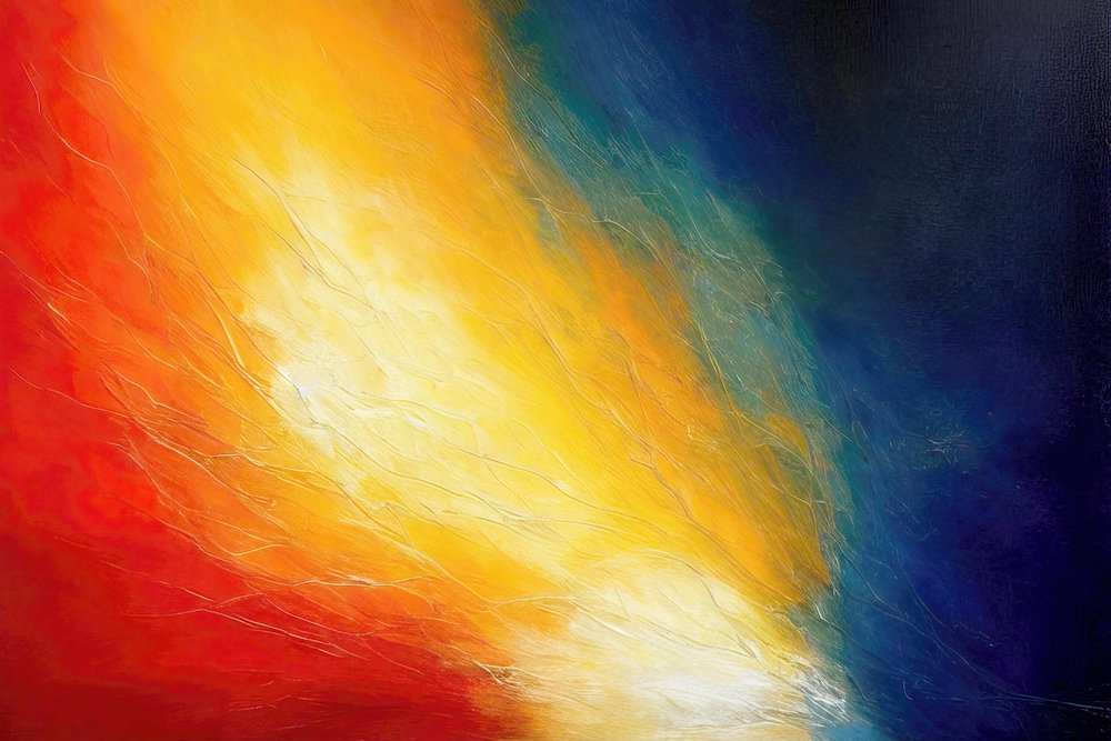 Explosion de couleurs abstraites et éclatantes - Alpenglow Workshop