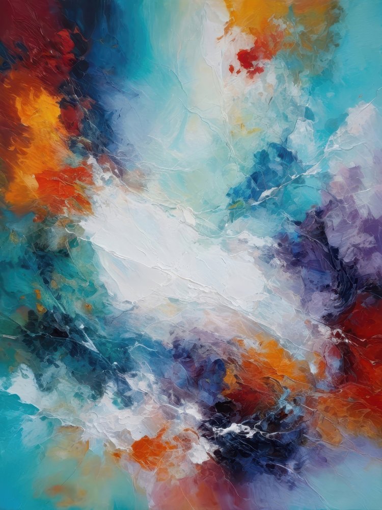 Flux abstrait vibrant - Alpenglow Workshop