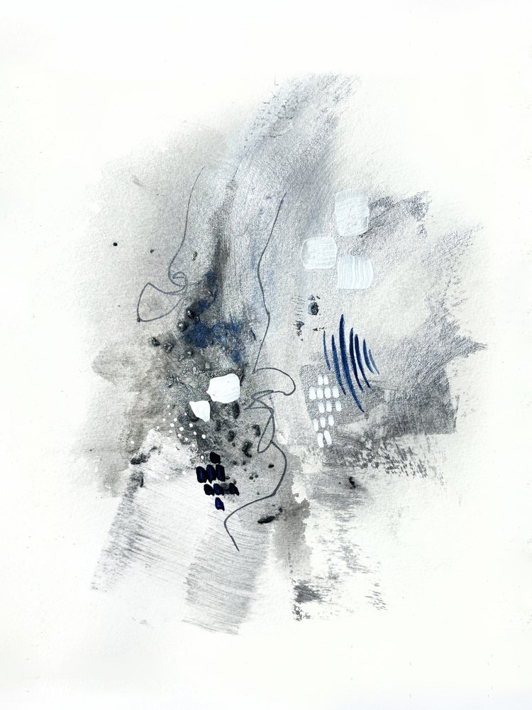 Flux monochrome abstrait - Alyson Storms