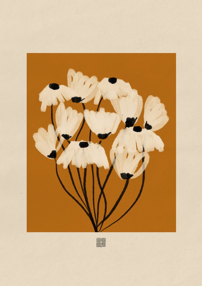 Bouquet de fleurs blanches - Amaze Atelier