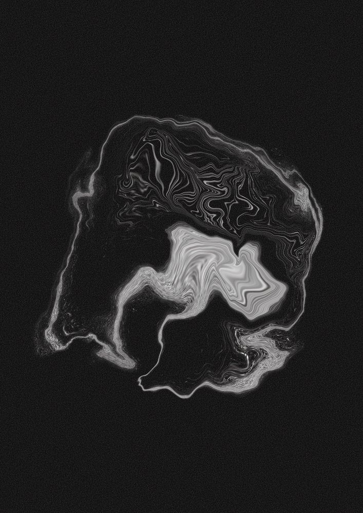 Tourbillon gris dynamique - Amy Louise Baker