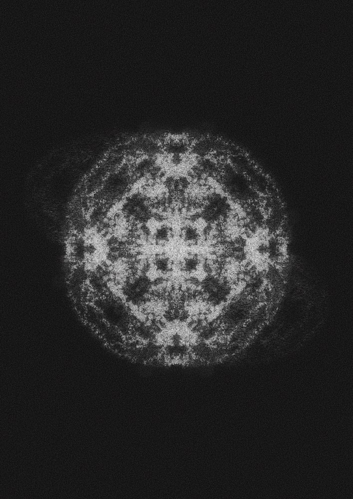 Sphère abstraite lumineuse - Amy Louise Baker