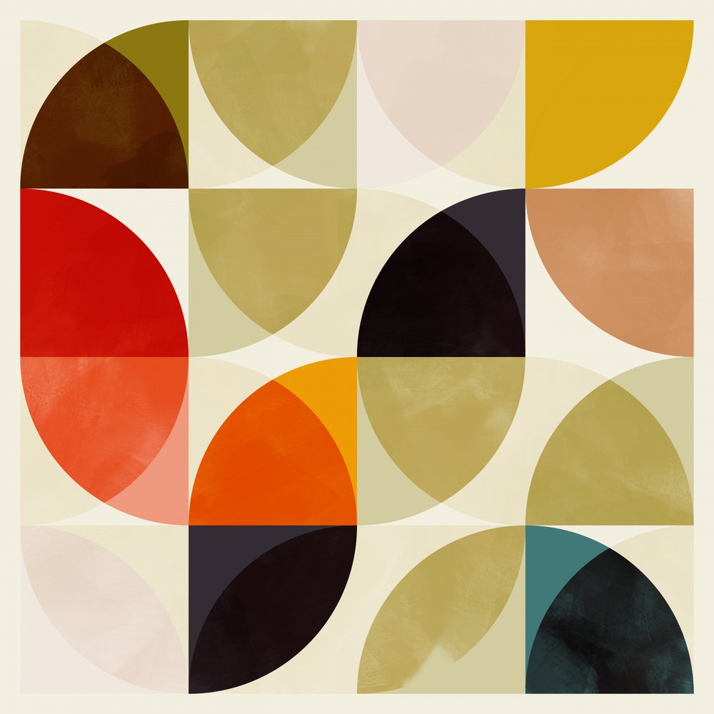 Cercles, 19 novembre  Cercles beiges imbriqués - Ana Rut Bre