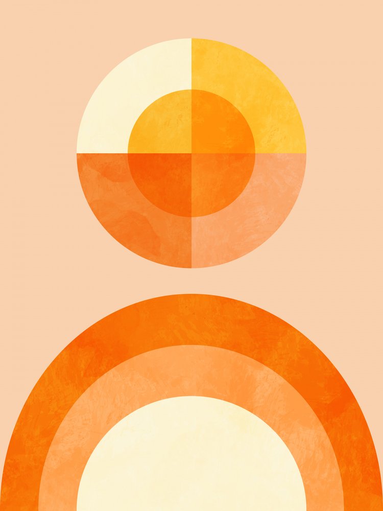 Rhapsodie printanière, orange 2 - Ana Rut Bre