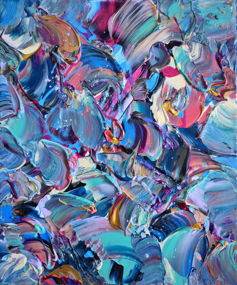 Tourbillons abstraits éclatants - Anastasiya Devochkina