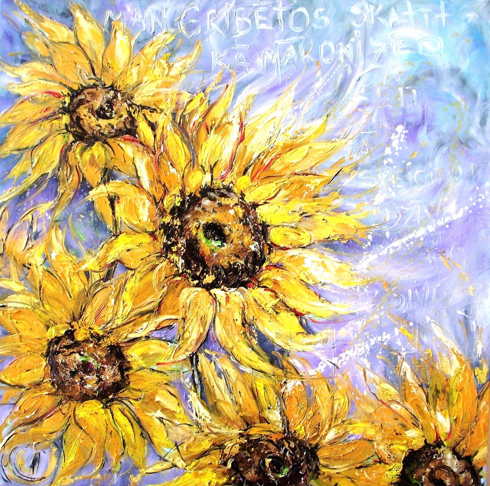 Des tournesols d
