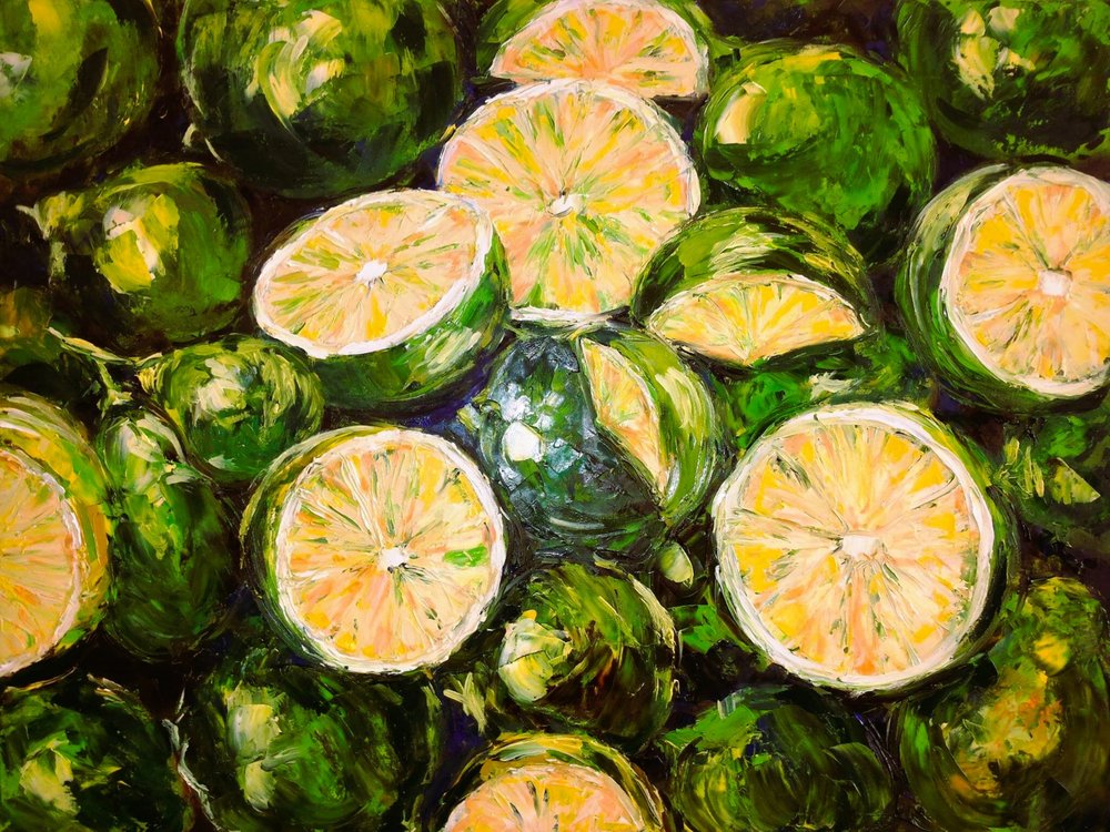 Citrons verts acidulés - Anda Bieza