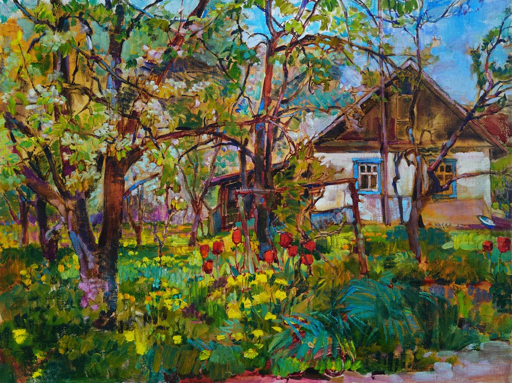 Maison de campagne fleurie - Andrii Kutsachenko