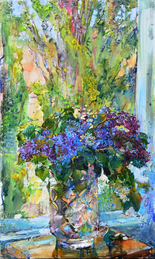 Nature morte aux lilas de printemps - Andrii Kutsachenko