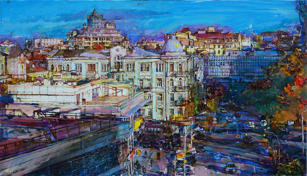Une vue imprenable sur la ville - Andrii Kutsachenko