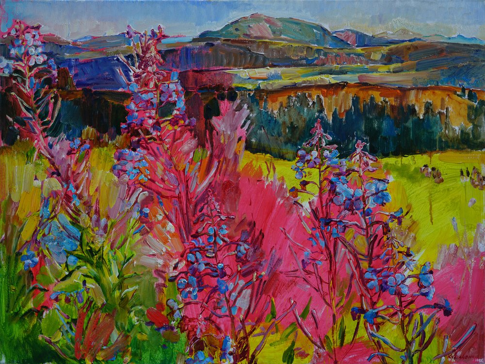 Une floraison estivale éclatante - Andrii Kutsachenko