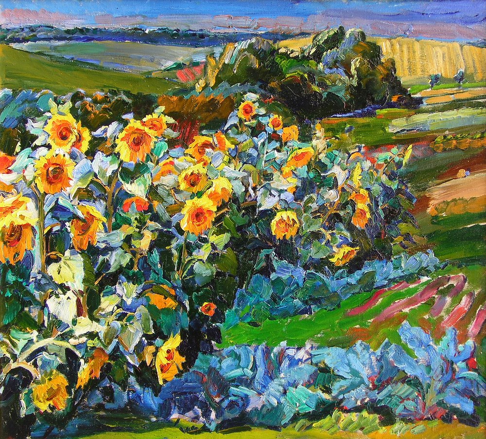 Un champ de tournesols éclatant - Andrii Kutsachenko