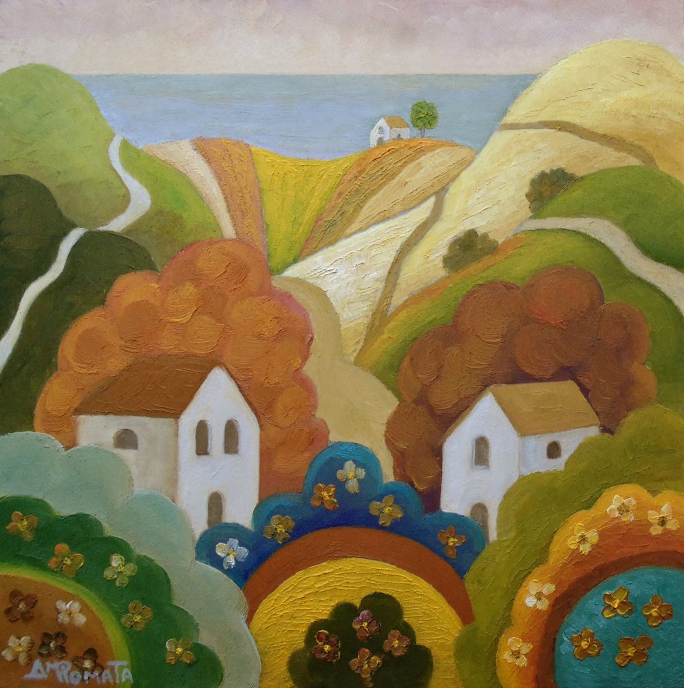 Village côtier idyllique - Angeles M. Pomata