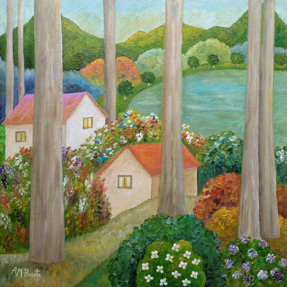 Village paisible au cœur de la forêt - Angeles M. Pomata