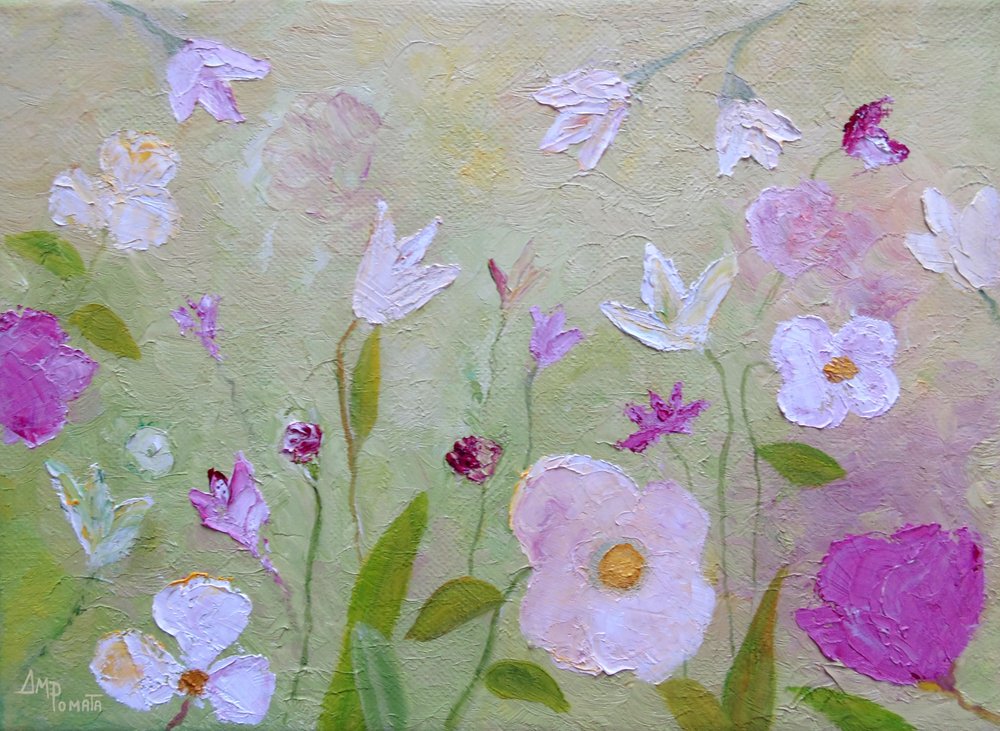 Soft Spring Garden - Angeles M. Pomata