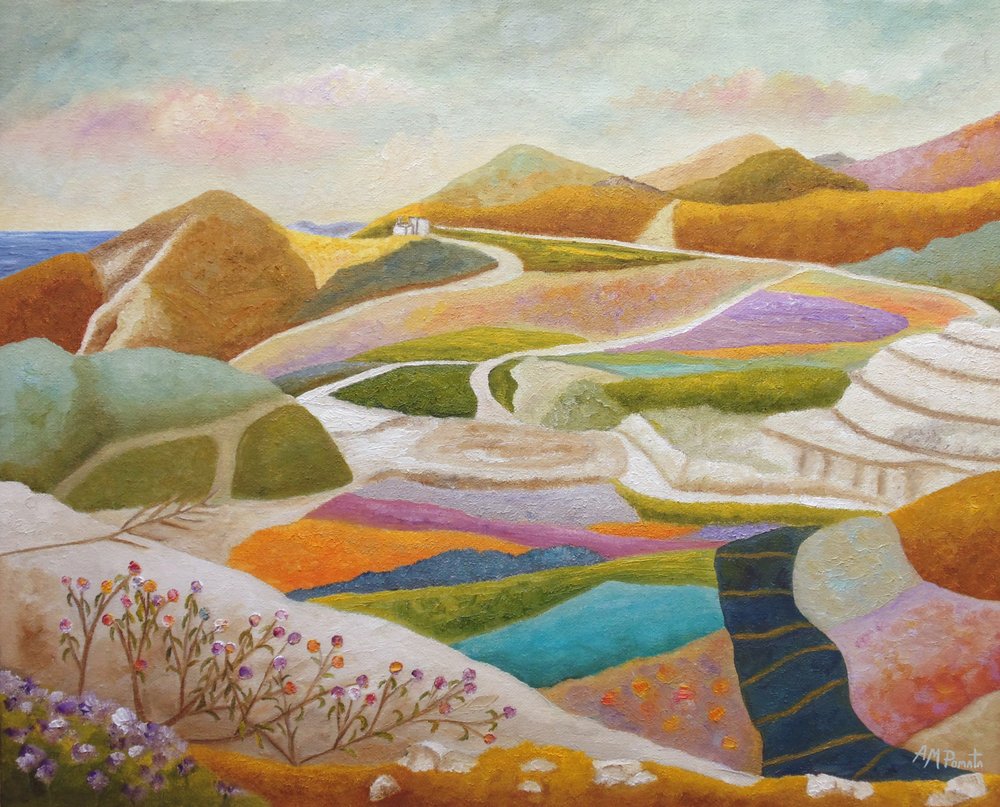 Des collines côtières pleines de vie - Angeles M. Pomata
