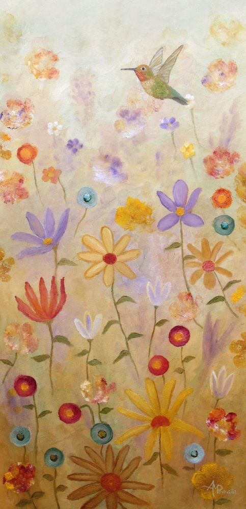 Jardin fantaisiste des colibris - Angeles M. Pomata