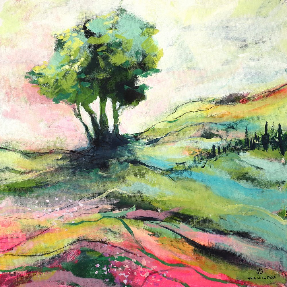 Un rêve champêtre haut en couleur - Ania Witwitzka