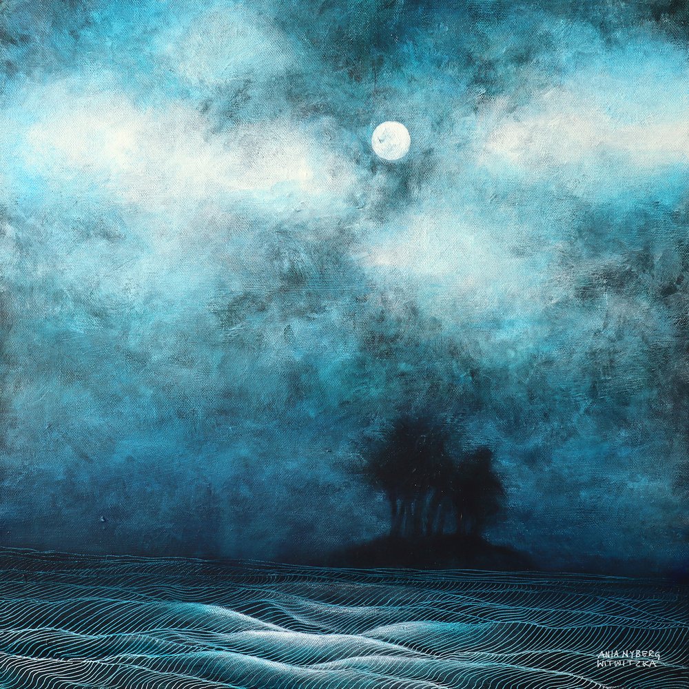 Une nuit au clair de lune sur l