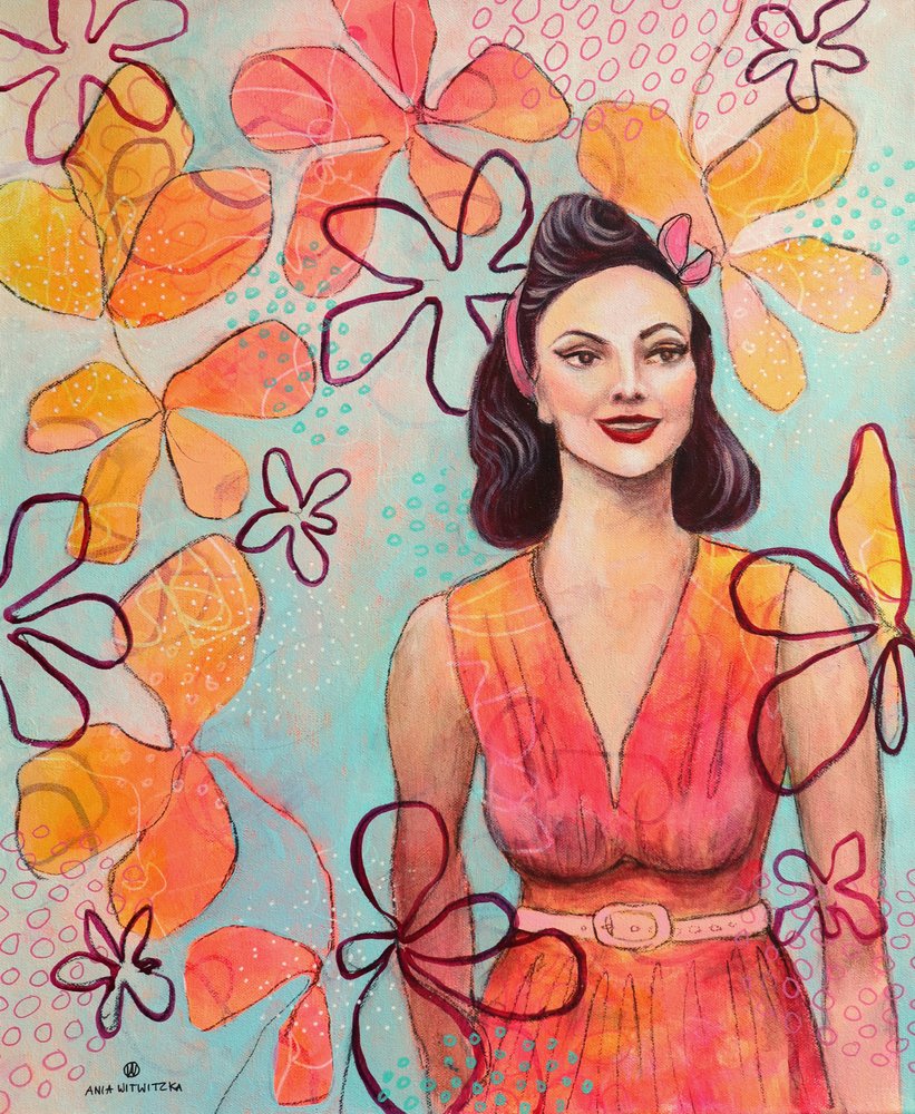Retro Lady 5 - Ania Witwitzka