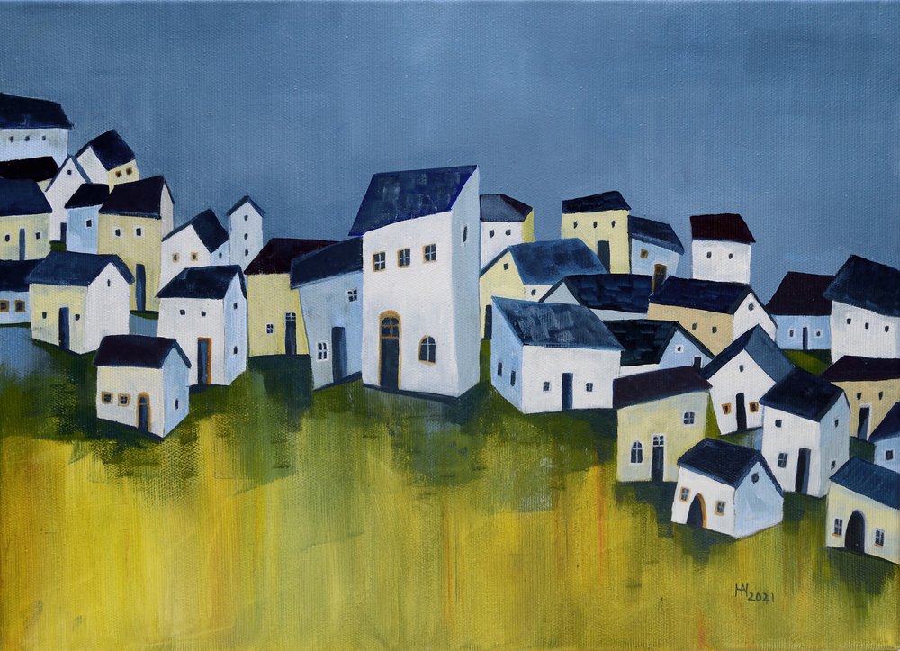 Charmant village à flanc de colline - Aniko Hencz