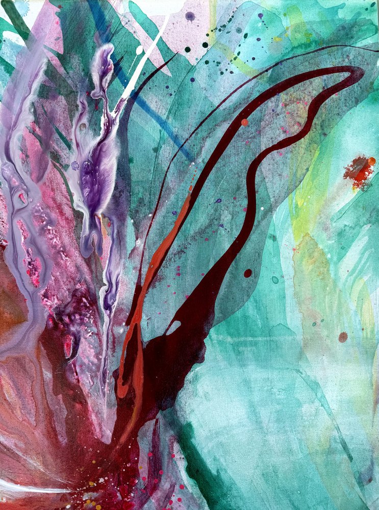 Une cascade florale éclatante - Anna Viklund