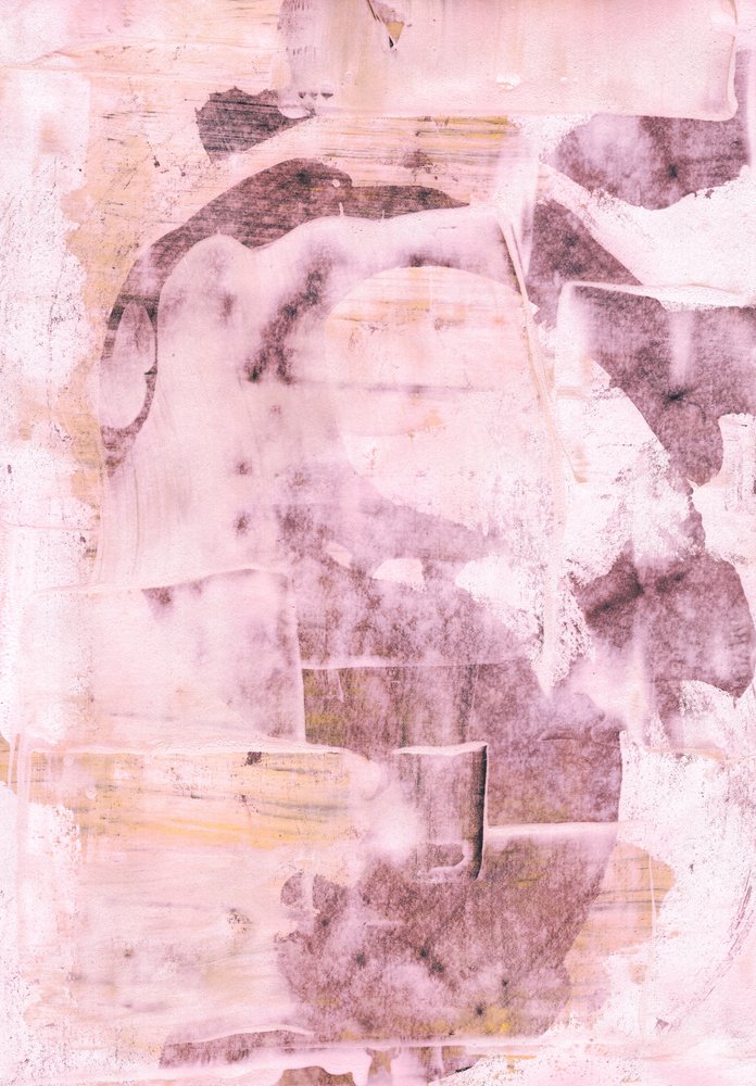Abstrait rose pâle - Annick