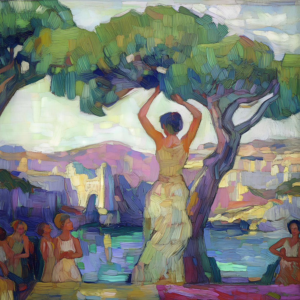 Une danse estivale idyllique - Avanesova Elena
