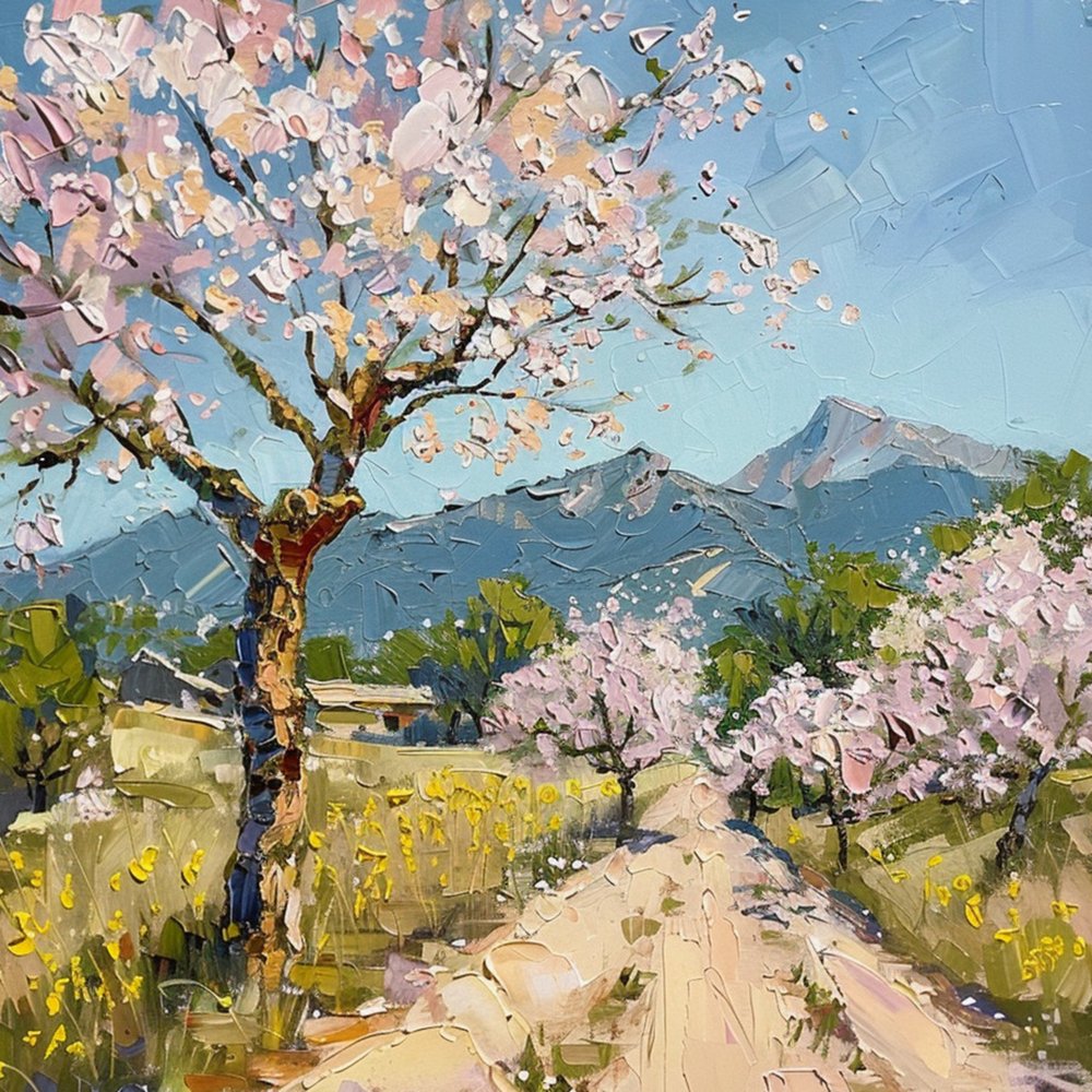 Fleurs printanières de la montagne - Avanesova Elena