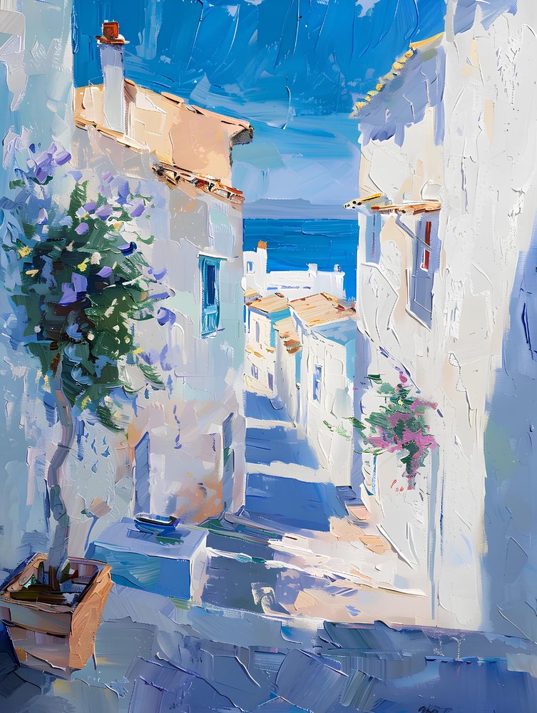 Vue de la rue à Sunny Village - Avanesova Elena