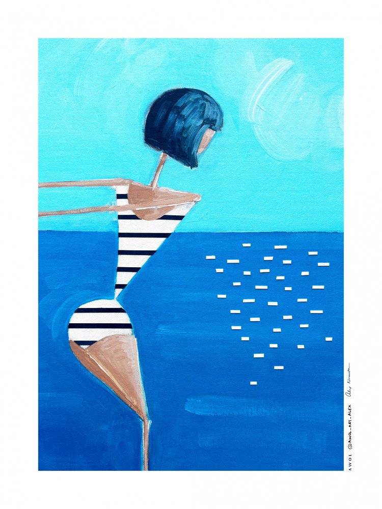 UNE PLONGEUSE - Awol Art Alex