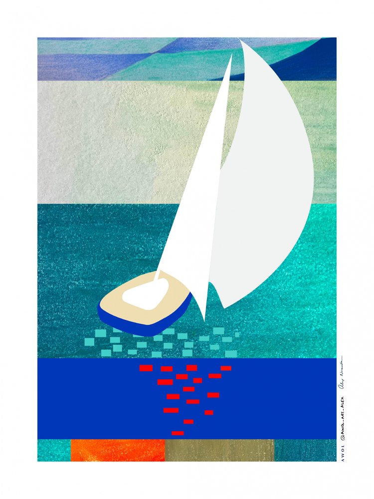 Serenity, un voilier moderne - Awol Art Alex