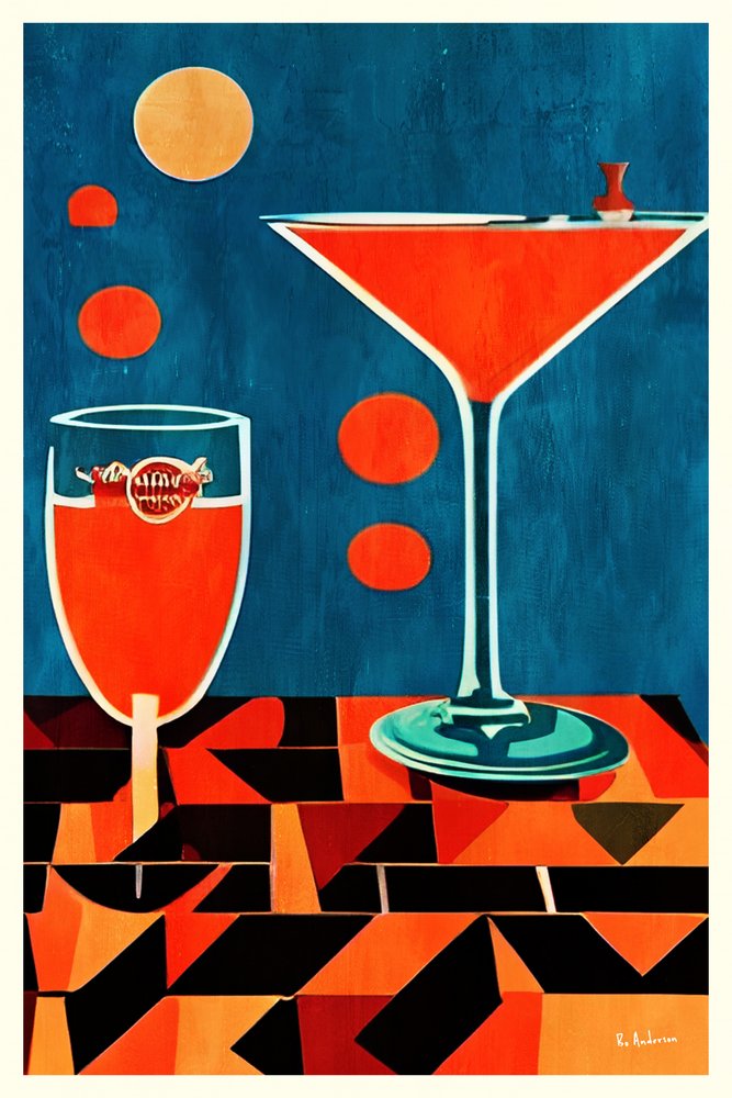 Retro Cocktail Table - Bo Anderson