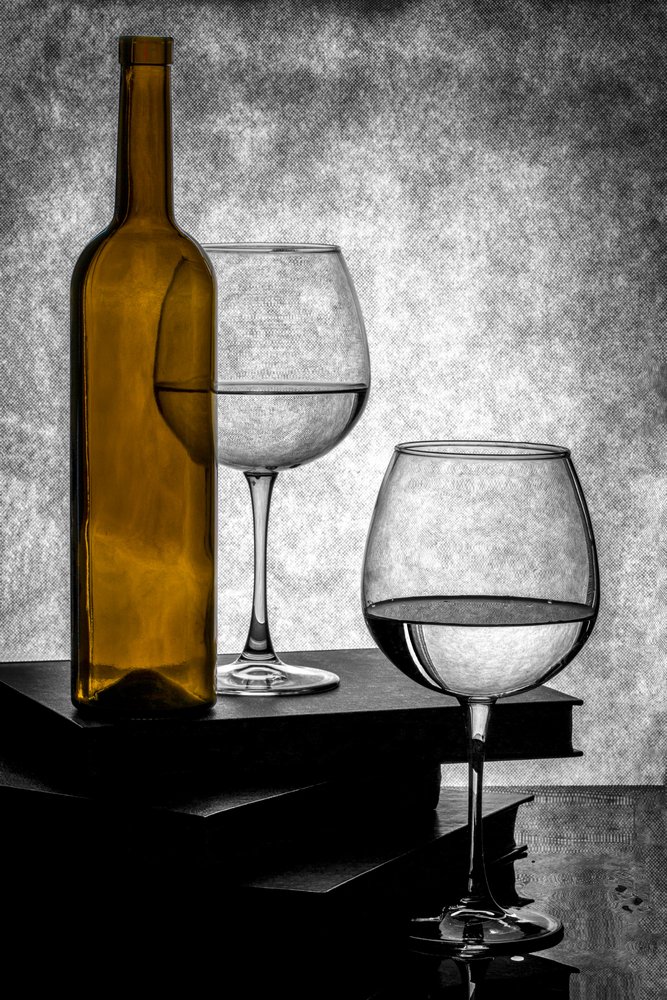 Nature morte à la bouteille dorée - Brig Barkow