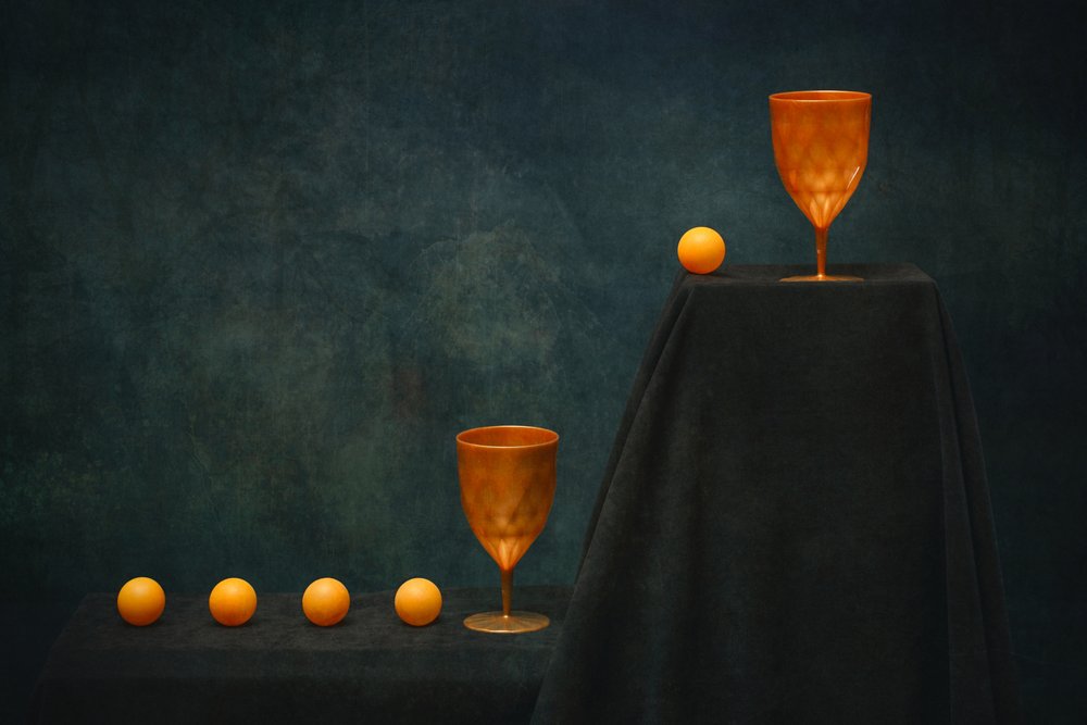Nature morte aux gobelets dorés - Brig Barkow
