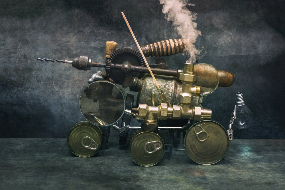 Invention steampunk - Brig Barkow