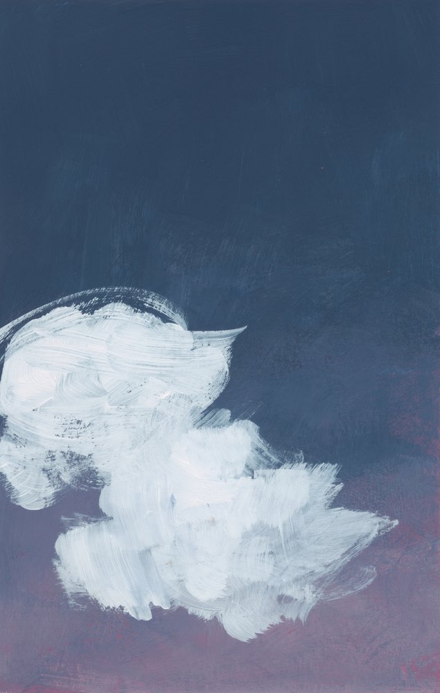 Nuages nocturnes indigo - Bronwyn Baker