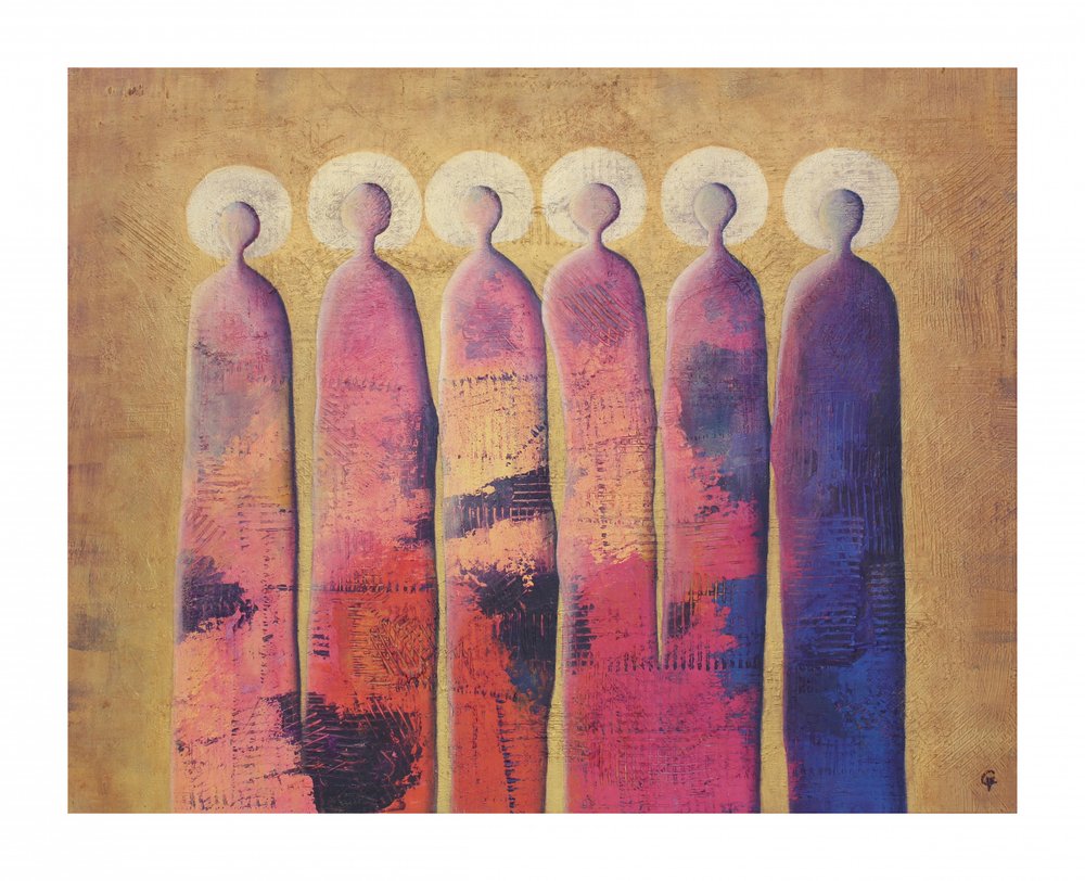 Figures abstraites sereines - Carolina Gårdheim